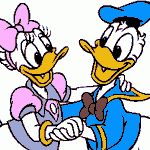Donald and Daisy Clip Art